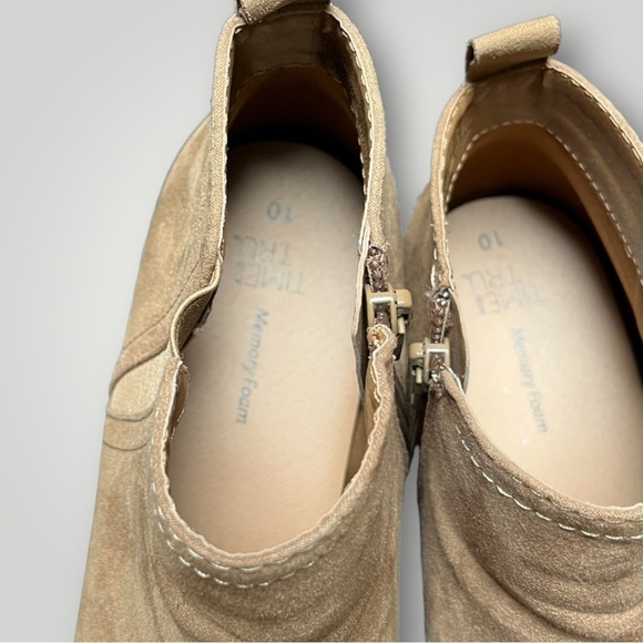 Time and Tru Ankle Boots Memory Foam Sz 10 - Picture 10 of 15